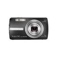 Olympus Stylus 740 7.1MP Digital Camera with Digital Image Stabilized 5x Optical Zoom (Black)
