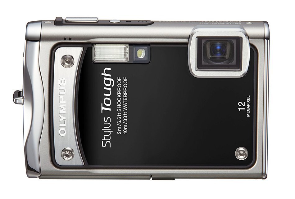 Olympus Stylus Tough-8000 12 MP Digital Camera with 3.6x Wide Angle Optical Dual Image Stabilized Zoom and 2.7... N4