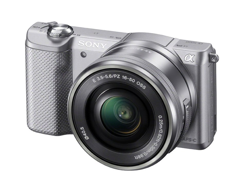 Sony Alpha a5000 Mirrorless Digital Camera with 16-50mm OSS Lens (White) N9