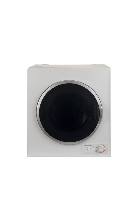 Triton TD850 Compact Dryer with Silver Trim, White