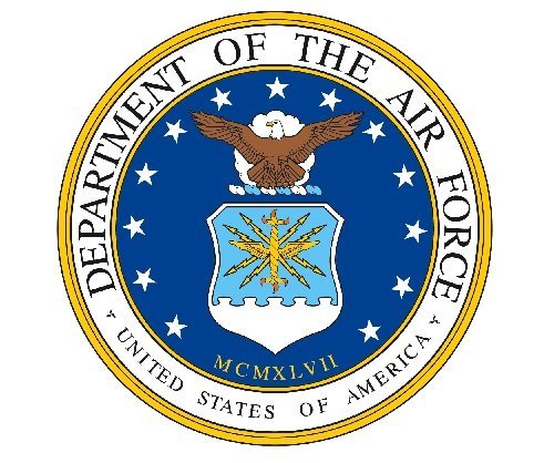 12 - United States Air Force Edible Image Cupcake Toppers