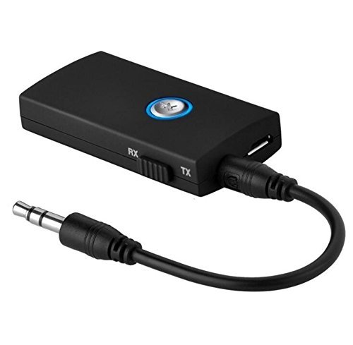 OWIKAR Mini 5V 3.5mm 2 in 1 Wireless Bluetooth Audio Transmitter and Receiver A2DP Music Stereo Dongle Adapter... N2