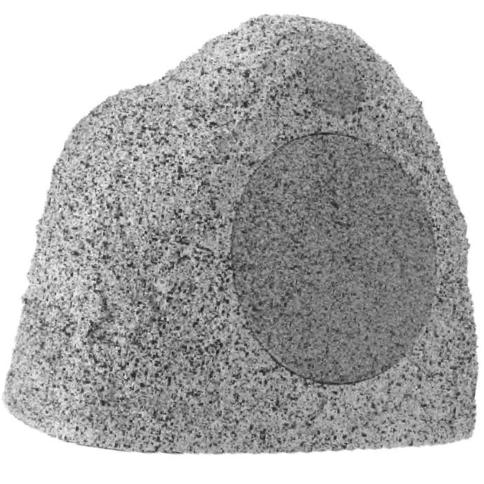 Stereostone Cinema Rock Outdoor Speaker 8 Inch Davinci Rock Speaker (Black Lava) N2