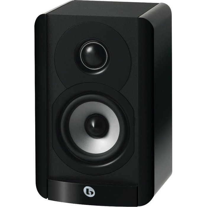 Boston Acoustics A 25 Compact Two-Way 5.25-Inch Woofer Bookshelf Speaker (Each, Gloss Black)
