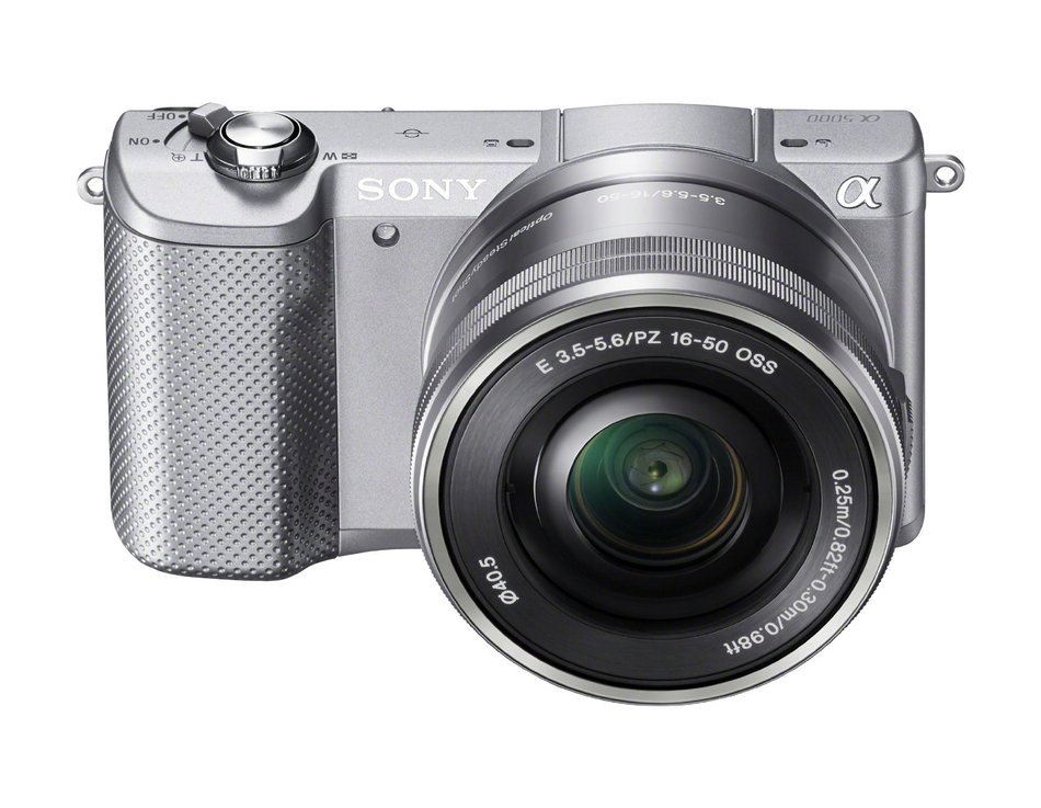 Sony Alpha a5000 Mirrorless Digital Camera with 16-50mm OSS Lens (White) N11