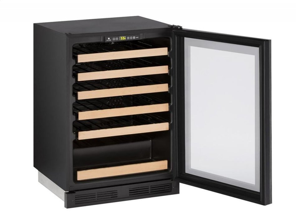 U-Line U1224WCINT00A Built-In Wine Storage, 24", Stainless Steel