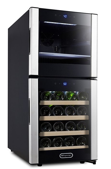 Whynter BCR-291SB Freestanding Fromagerator Wine and Cheese Center, Black N2