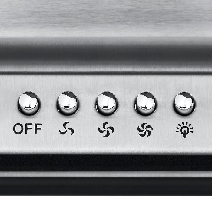 450 CFM Wall Mounted Range Hood Size: 35.5" W