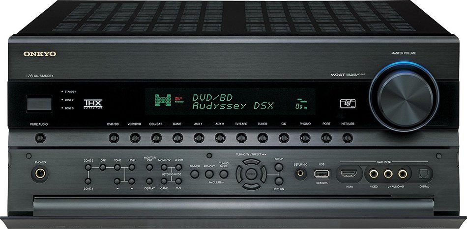 Onkyo TX-NR5007 145 Watts 9.2-Channel AV Surround Home Network Receiver (Black) (Discontinued by Manufacturer) N2