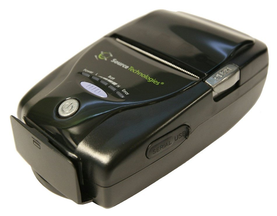 Source Technologies STm.58bm Mobile Thermal Bluetooth Printer Mobile Payment Credit Card Reader