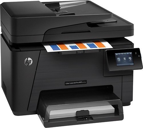 HP - LaserJet Pro MFP M177fw Wireless Color All-in-One Laser Printer ...