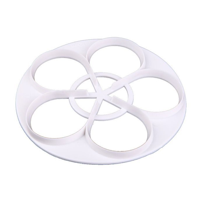 TOOGOO(R) 6Pcs Plum Blossom Cake Cookie Fondant Gum paste Modelling Decorating Tools Set