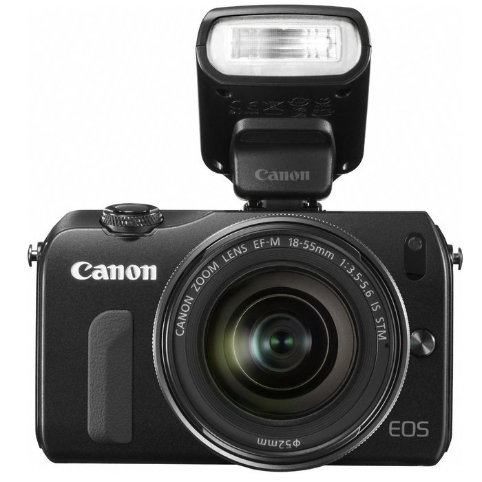 Canon Mirrorless interchangeable-lens camera EOS M double lens kit (Black) EOSMBK-WLK with EF-M 18-55mm F3.5-5.6...