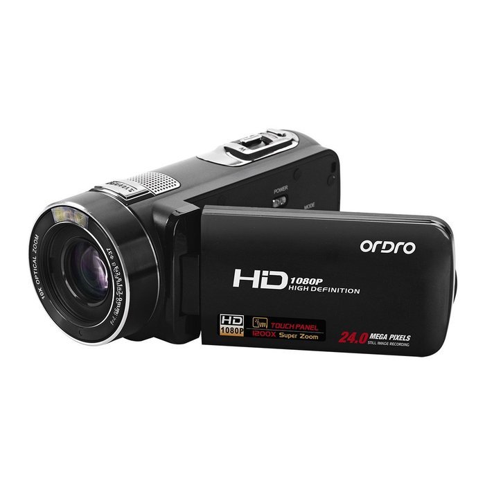 Emperor of Gadgets Ordro Z80 Full HD 1080P Digital Camcorder with 10X Optical Zoom, 3.0 Inch LCDViewscreen N4