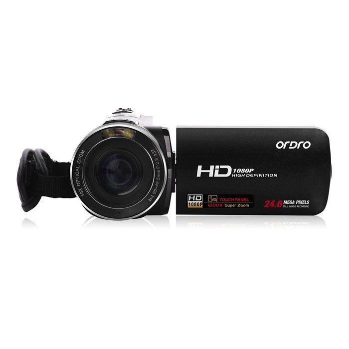 Emperor of Gadgets Ordro Z80 Full HD 1080P Digital Camcorder with 10X Optical Zoom, 3.0 Inch LCDViewscreen N6
