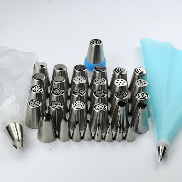 TANGCHU Russian Piping Tips 59 Pcs/set