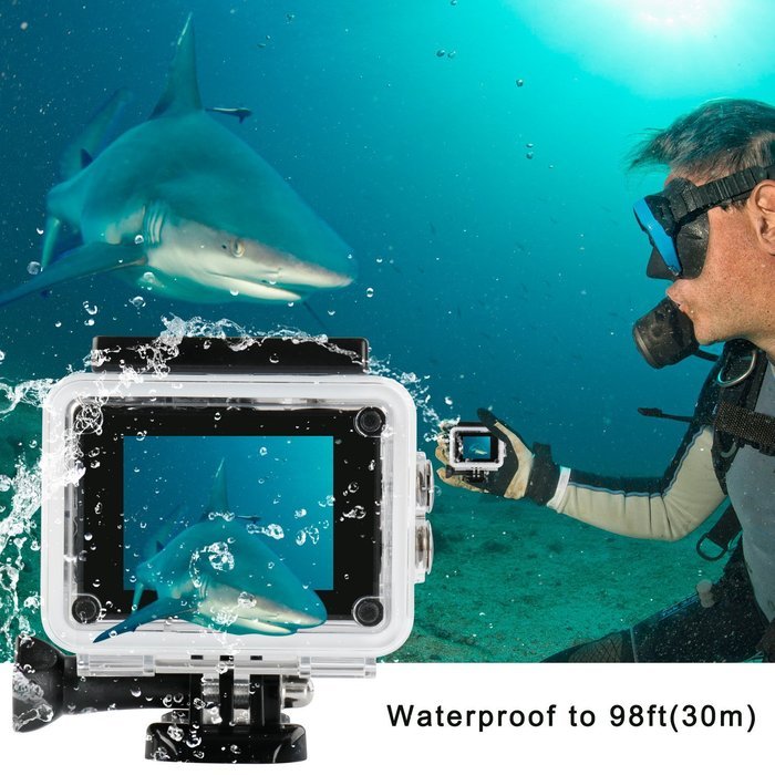 Sports Camera, Levin Action Camera 2.0 Inch 170 Degree Ultra-wide Angle Lens Full HD 1080p 12MP WiFi Remote Control... N5