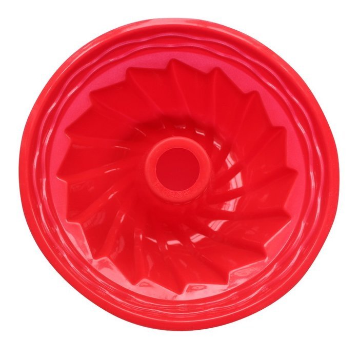 Silicone Bakeware Big Cake Mold With 4 Differet Designs Rose Round Shape Flower Crown Design Pastry Mold Cake... N5