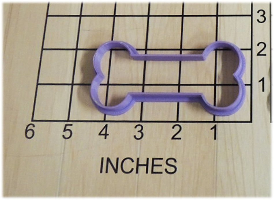 Dog Bone Shape Fondant Cookie Cutter #1072 N2