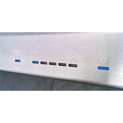 Zephyr ZSL-E42AS 1200 CFM 42 Inch Wide Europa Pro Island Range Hood with Touch C, Stainless Steel N4