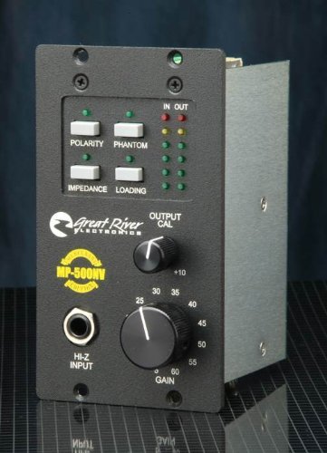 Great River 500 NV Neve style 500 series Class A mic preamp