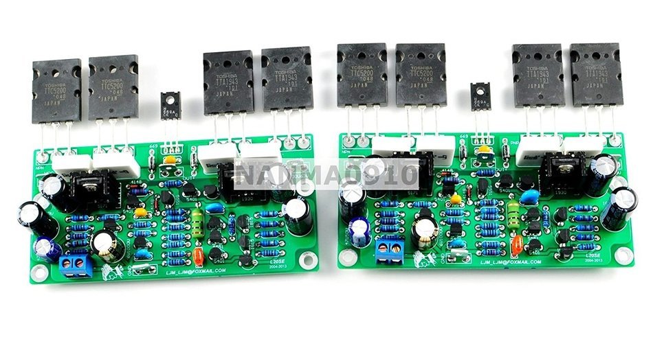 L20SE 2SA1943 2SC5200 Dual Assembled Amplifier 350W + 350W 4ohm AMP Board