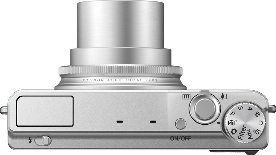 Fujifilm XQ2 White Digital Camera with 3-Inch LCD N4