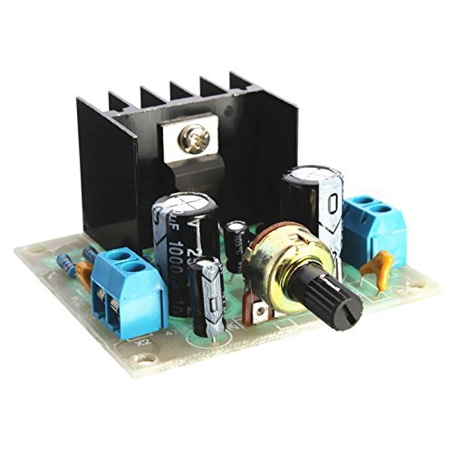 Funnytoday365 Tda2030A 15W Power Amplifier Board Mono Soundtrack Kit Pcb Board Audio Diy 5.5 X 5X 2.6Cm