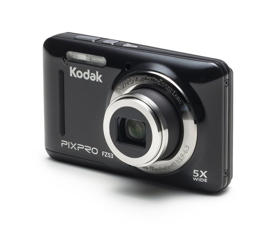 Kodak FZ53-BL Point and Shoot Digital Camera with 2.7" LCD, Blue N9