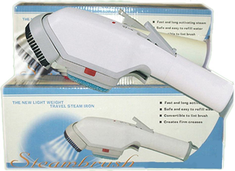 The New Light Weight Travel Steam Iron Steambrush