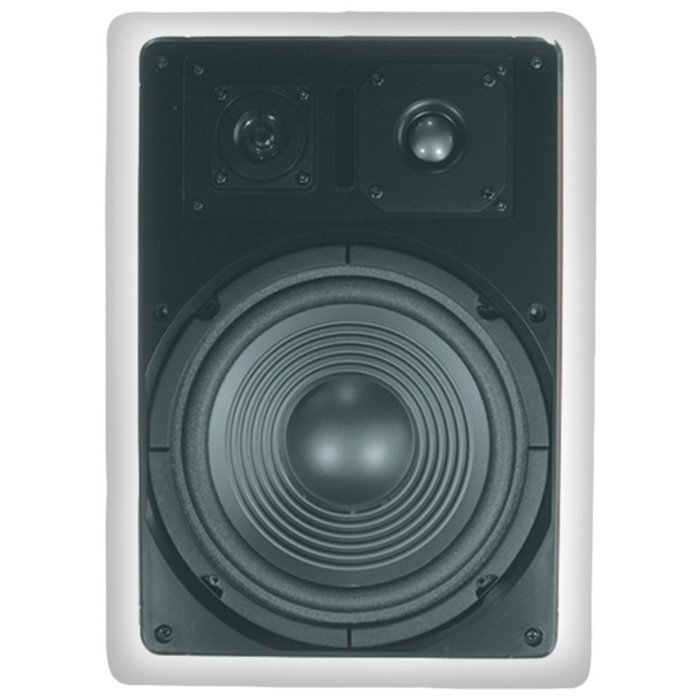 ArchiTech SE-893KE Black 100W In-Wall Speaker Pair System W/ 8 Kevlar Woofers Consumer Electronics