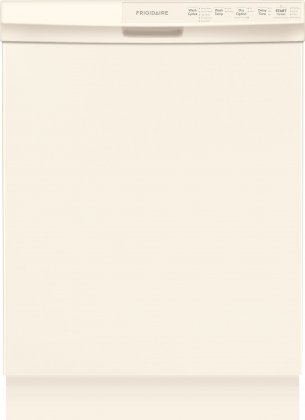 Frigidaire FFBD2412SQ 24" Built In Full Console Dishwasher with 5 Wash Cycles, in Bisque N2