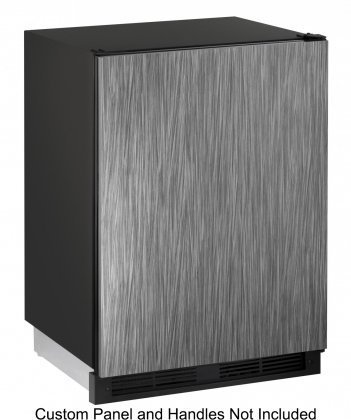 U-Line U1224BEVINT60B 5.4 cu. ft. Capacity 24" 1000 Series Built In Compact Beverage Center in Panel Ready