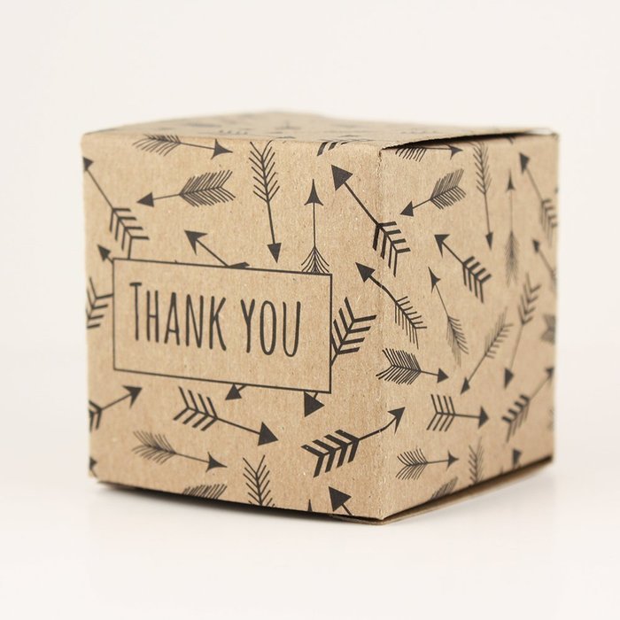 Made in USA - 2 Inch Cube Favor Box (2"x2"x2" 100 Boxes) Wedding Favor, Birthday Favor, Baby Shower Favor, Bridal... N22