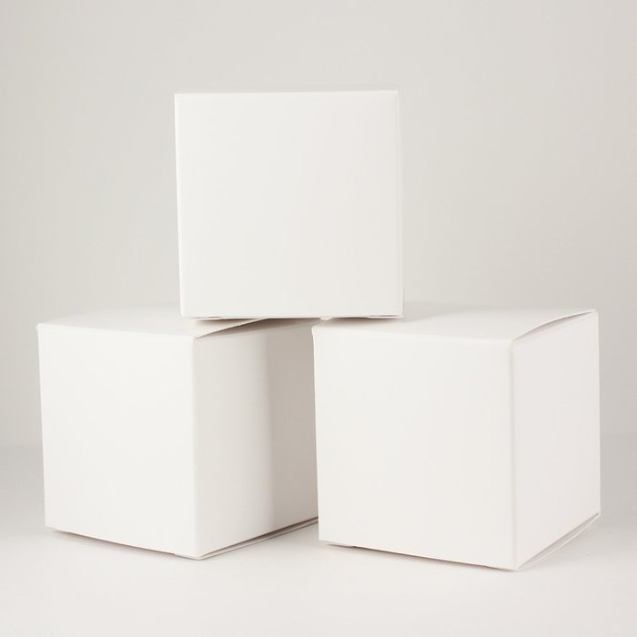 Made in USA - 2 Inch Cube Favor Box (2"x2"x2" 100 Boxes) Wedding Favor, Birthday Favor, Baby Shower Favor, Bridal... N25