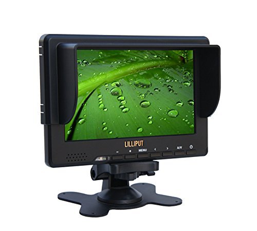 LILLIPUT 667GL-70NP/H/Y/S 7" HD-SDI on-camera Field HD Monitor for DSLR WITH HDMI Ypbpr and... N5