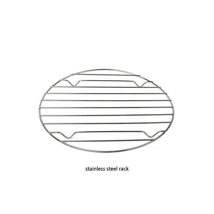 Stovetop Grill Roasting Pot Pan for Potato, Corn (28cm) N2
