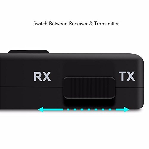 OWIKAR Mini 5V 3.5mm 2 in 1 Wireless Bluetooth Audio Transmitter and Receiver A2DP Music Stereo Dongle Adapter... N5