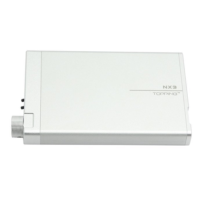 TOPPING NX3 Portable HiFi Headphone Amplifier, Ultra Slim Earphone Amps, with Bass Turbo and DAC Decoder, for... N4