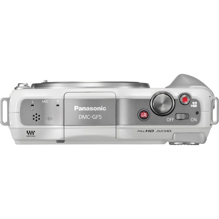 Panasonic DMC-GF5KK 12 MP Mirrorless Digital Camera with 3-Inch Touch Screen and 14-42 Zoom Lens (Black) N16