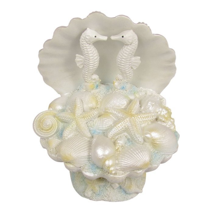 Treasures of the Sea Ocean Themed Wedding Cake Topper or Table Centerpieces
