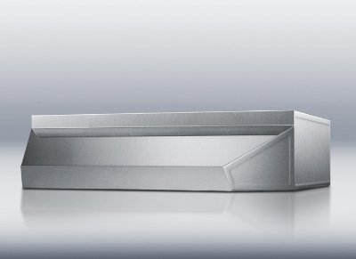 20" Wide Shell Hood in Stainless Steel