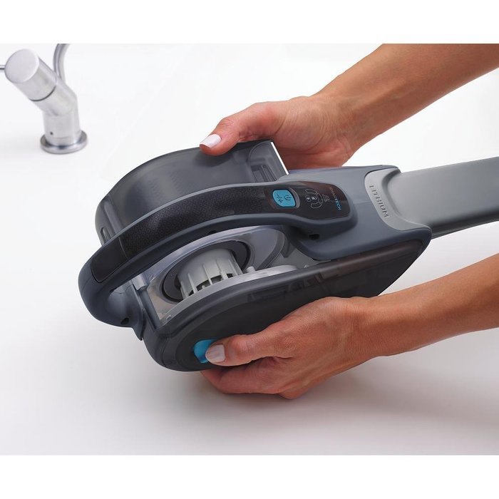 Black & Decker HHVJ315JMF61 SMARTECH Cordless Lithium Hand Vacuum, Titanium/Blue N3