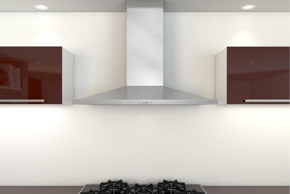 Essentials Europa Anzio 35.44" 600 CFM Wall Mount Range Hood in Stainless Steel