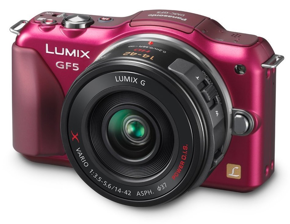 Panasonic DMC-GF5KK 12 MP Mirrorless Digital Camera with 3-Inch Touch Screen and 14-42 Zoom Lens (Black) N18