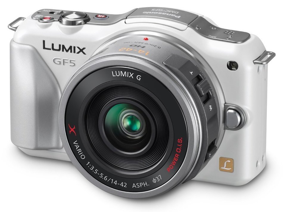 Panasonic DMC-GF5KK 12 MP Mirrorless Digital Camera with 3-Inch Touch Screen and 14-42 Zoom Lens (Black) N19