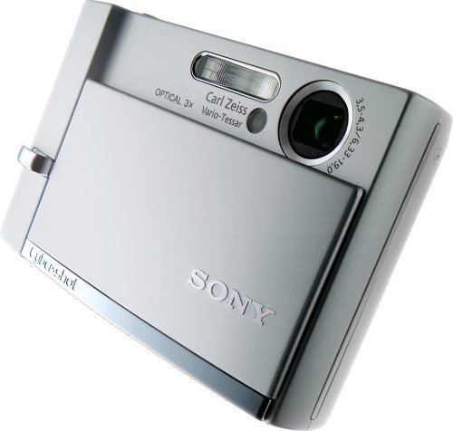 Sony Cybershot DSCT30 7.2MP Digital Camera with 3x Super SteadyShot Stabilization Zoom N2