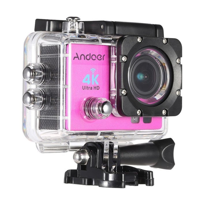 Andoer&reg; Camera 2" Ultra HD LCD 4K 25FPS Full HD 1080P 60FPS Action Video camera Wifi Cam 16MP 170&deg; Wide-Angle... N4