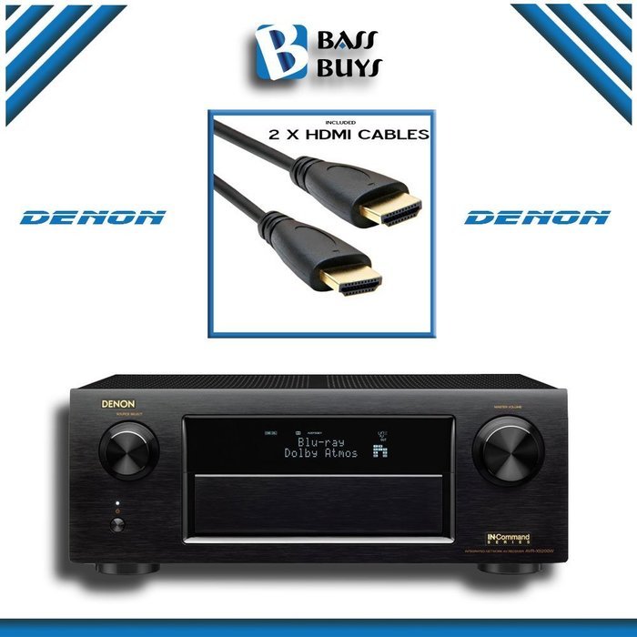 AVR-X5200W IN-Command 9.2-channel home theater receiver with Wi-Fi, Bluetooth, and Apple AirPlay Bundle