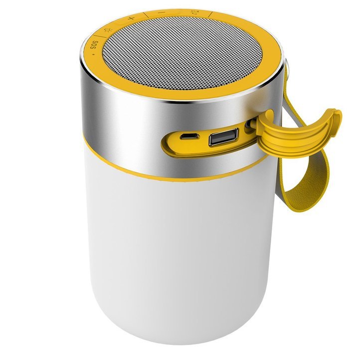 ROCK "Mulite S Bluetooth Speaker" Waterproof Wireless Bluetooth Speaker Portable, with Dimmable LED Light, SOS...